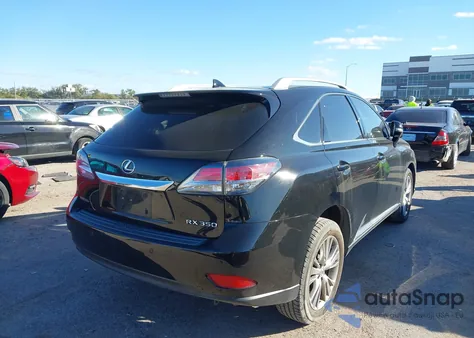 2014 Lexus Rx 350 из США, поврежденный, VIN 2T2ZK1BA0EC135906